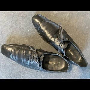 Men’s leather shoes.